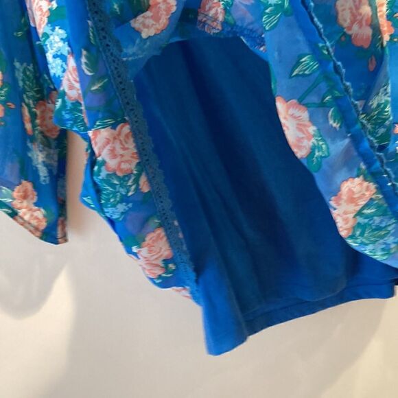 Mudd Flora Blouse Size 14.5 - Picture 6 of 7